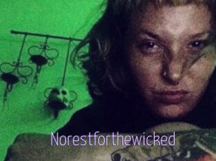 Norestforthewicked